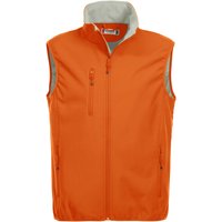 CLIQUE Basic Softshellweste Herren 18 - blutorange M von CLIQUE