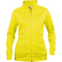 CLIQUE Basic Sweatjacke Damen 11 - visibility gelb XL von CLIQUE