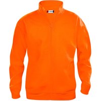 CLIQUE Basic Sweatjacke Herren 170 - visibility orange 3XL von CLIQUE