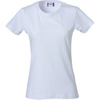 CLIQUE Basic T-Shirt Damen 00 - weiß XS von CLIQUE