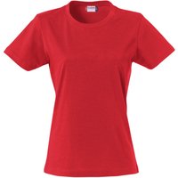 CLIQUE Basic T-Shirt Damen 35 - rot M von CLIQUE