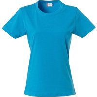 CLIQUE Basic T-Shirt Damen 54 - türkis XL von CLIQUE