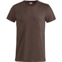 CLIQUE Basic T-Shirt Herren 825 - dunkles mocca XS von CLIQUE