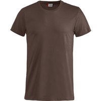 CLIQUE Basic T-Shirt Herren 825 - dunkles mocca XXL von CLIQUE