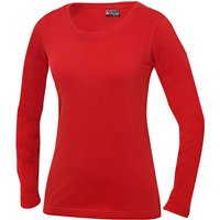 CLIQUE Carolina Langarmshirt Damen 35 - rot S von CLIQUE