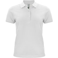 CLIQUE Classic Bio-Baumwoll Poloshirt Damen 00 - weiß XL von CLIQUE
