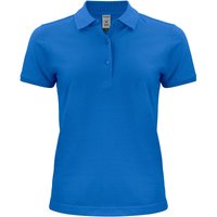 CLIQUE Classic Bio-Baumwoll Poloshirt Damen 55 - royal blue M von CLIQUE