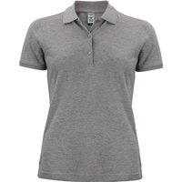 CLIQUE Classic Bio-Baumwoll Poloshirt Damen 95 - grey melange XS CLIQUE Classic Bio-Baumwoll Poloshirt Damen 95 - grey melange XS von CLIQUE