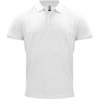 CLIQUE Classic Bio-Baumwoll Poloshirt Herren 00 - weiß XS von CLIQUE