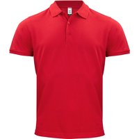 CLIQUE Classic Bio-Baumwoll Poloshirt Herren 35 - rot XXL von CLIQUE