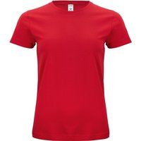 CLIQUE Classic Bio-Baumwoll T-Shirt Damen 35 - rot S von CLIQUE