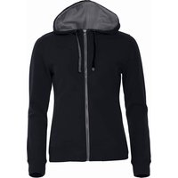 CLIQUE Classic Kapuzenjacke Damen 99 - schwarz XXL CLIQUE Classic Kapuzenjacke Damen 99 - schwarz XXL von CLIQUE