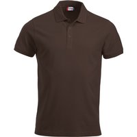 CLIQUE Classic Lincoln Poloshirt Herren 825 - dunkles mocca XL von CLIQUE