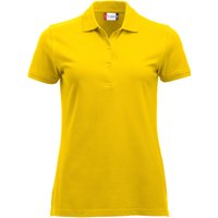 CLIQUE Classic Marion Poloshirt Damen 10 - lemon M von CLIQUE
