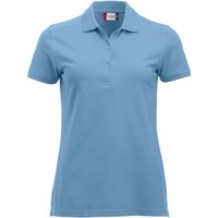 CLIQUE Classic Marion Poloshirt Damen 57 - hellblau L von CLIQUE