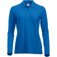 CLIQUE Classic Marion langarm Poloshirt Damen 55 - royalblau M von CLIQUE