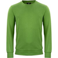 CLIQUE Classic Roundneck Sweatshirt 676 - grün meliert XL von CLIQUE