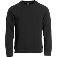 CLIQUE Classic Roundneck Sweatshirt 99 - schwarz 3XL von CLIQUE
