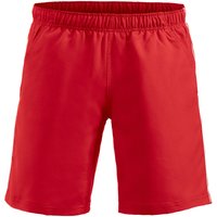 CLIQUE Hollis Shorts 3500 - rot/weiss XXL von CLIQUE