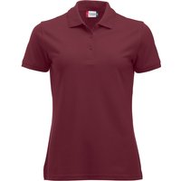 CLIQUE Manhattan Poloshirt Damen 38 - bordeaux L von CLIQUE