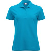 CLIQUE Manhattan Poloshirt Damen 54 - türkis XL von CLIQUE