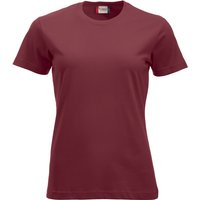 CLIQUE New Classic T-Shirt Damen 38 - bordeaux XS von CLIQUE