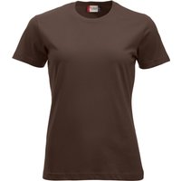 CLIQUE New Classic T-Shirt Damen 825 - dunkles mocca XXL CLIQUE New Classic T-Shirt Damen 825 - dunkles mocca XXL von CLIQUE