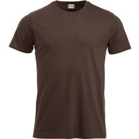 CLIQUE New Classic T-Shirt Herren 825 - dunkles mocca L von CLIQUE