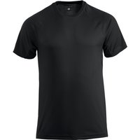 CLIQUE Premium Active Sportshirt Herren 99 - schwarz 4XL von CLIQUE