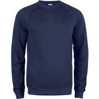 CLIQUE Premium Bio-Baumwoll Roundneck Sweatshirt Herren 580 - dunkelblau M CLIQUE Premium Bio-Baumwoll Roundneck Sweatshirt Herren 580 - dunkelblau M von CLIQUE