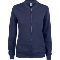 CLIQUE Premium Bio-Baumwoll Sweatjacke Damen 580 - dunkelblau M von CLIQUE