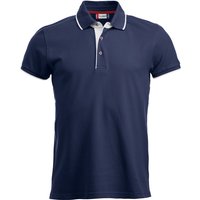 CLIQUE Seattle Poloshirt Herren 580 - dunkelblau L von CLIQUE