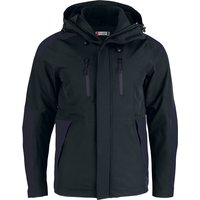 CLIQUE Stafford Trekkingjacke Herren 580 - schwarz/ dunkelblau L von CLIQUE