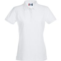 CLIQUE Stretch Premium Poloshirt Damen 00 - weiß XL von CLIQUE