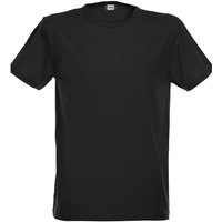 CLIQUE Stretch T-Shirt Herren 99 - schwarz L von CLIQUE