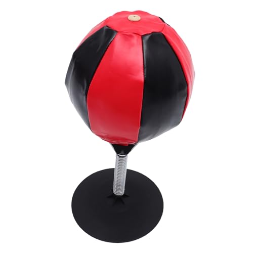 CLISPEED Boxsack mit Saugnapf Tischboxsack Reaktionsball für Boxtraining Fitness Ganzkörper Workout Stressabbau Büro Zuhause Trainingsgerät CLISPEED Boxsack mit Saugnapf Tischboxsack Reaktionsball für Boxtraining Fitness Ganzkörper Workout Stressabbau Büro Zuhause Trainingsgerät von CLISPEED