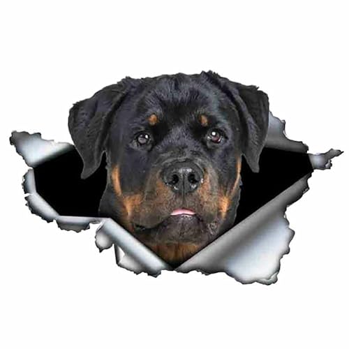 CLOIE S50478# Verschiedene Größen Persönlichkeit PVC Aufkleber Rottweiler Hund V8 wasserdichte Auto Aufkleber auf Motorrad Laptop Dekorative von CLOIE