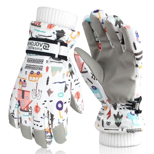 CLOPAE Winterhandschuhe Kinder, Handschuhe Kinder Wasserdicht, Warme Skihandschuhe, Thermofleece Schnee Cartoon kinderhandschuhe Outdoor Radfahren Handschuhe für Kinder Jungen Mädchen (6-8 Jahre) CLOPAE Winterhandschuhe Kinder, Handschuhe Kinder Wasserdicht, Warme Skihandschuhe, Thermofleece Schnee Cartoon kinderhandschuhe Outdoor Radfahren Handschuhe für Kinder Jungen Mädchen (6-8 Jahre) von CLOPAE