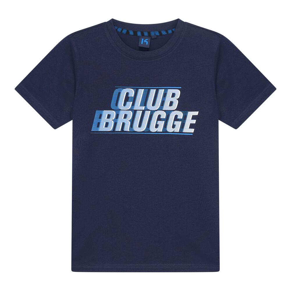 Club Brugge T-Shirt für Kinder - Blau von CLUB BRUGGE KV