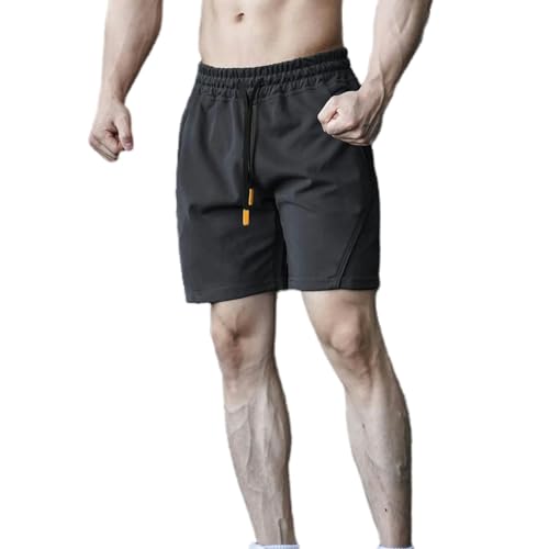 CLXLYU Herren Shorts Sommer -Gelegenheitsshorts Für Herren, Sport Im Freien Basketball Kurzhose Fitness -Shorts Im Freien-Schwarz-XL von CLXLYU