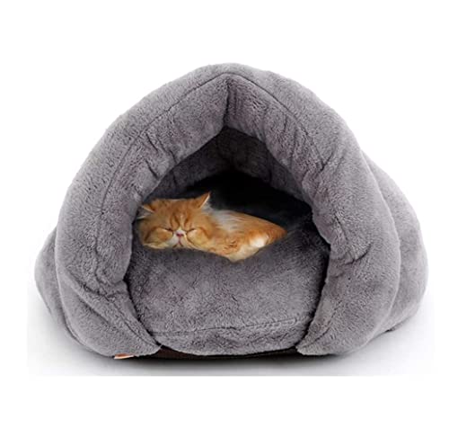 CMBSSTBB Beruhigendes Hundebett Herbst Winter Welpe Haustierbett Katze Hund Weiches warmes Nest Zwingerbett Höhlenhaus Schlafsack Matte Pad Zelt von CMBSSTBB