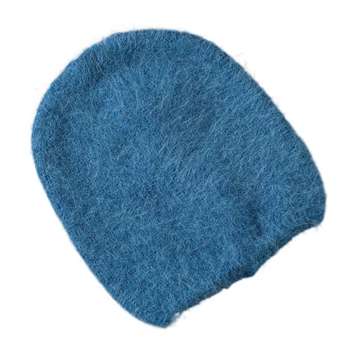 CMBSSTBB Wintermütze für Damen, weiche Strickmütze, Outdoor, warm, Ski, kalt, Beanie-Mütze, Kopfbedeckung (blau, Einheitsgröße) von CMBSSTBB