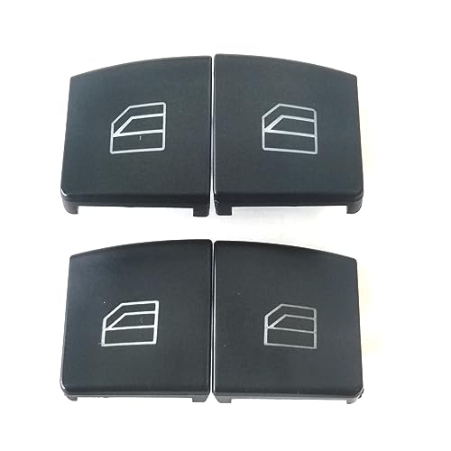 Fenstertasten, Abdeckkappe für Mercedes für Benz E-Klasse E200 A-Klasse B-Klasse W204 C-Klasse W212 W242 W246 W166 W176 W204, 4 Stück Fenstersteuerungsschalter Fenstertasten, Abdeckkappe für Mercedes für Benz E-Klasse E200 A-Klasse B-Klasse W204 C-Klasse W212 W242 W246 W166 W176 W204, 4 Stück Fenstersteuerungsschalter von CMEFDC