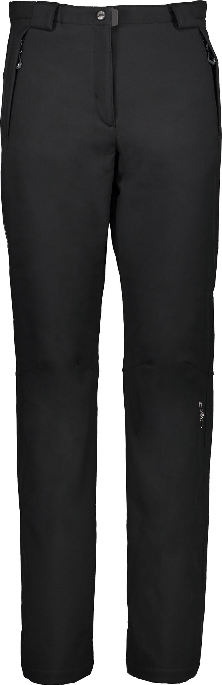 CMP Campagnolo, Damen, Outdoorhose, Damen Softshell Hose (38), Schwarz, 38 von CMP Campagnolo