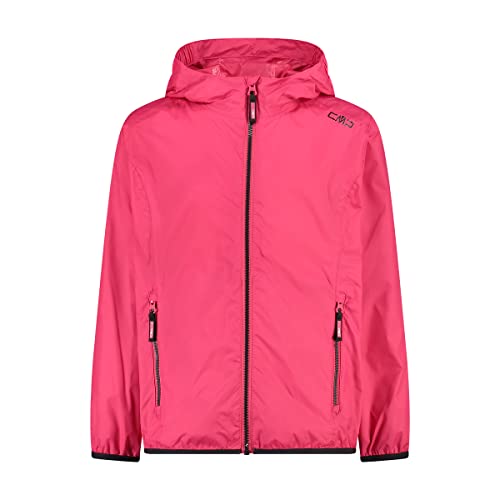 CMP - Kid G-Jacke mit Regenkapuze, Erdbeere, 104 von CMP