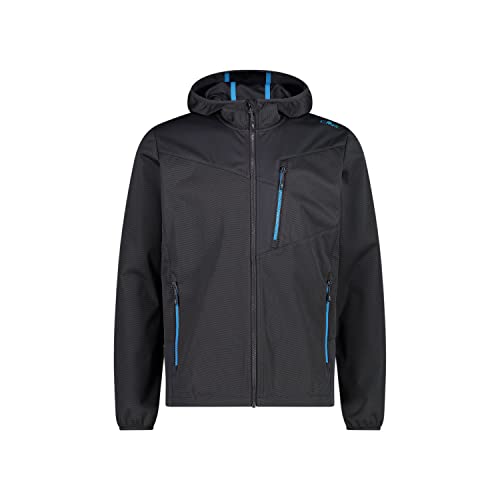 CMP - Herren-Softshelljacke mit fester Kapuze, Anthrazit, 52 CMP - Herren-Softshelljacke mit fester Kapuze, Anthrazit, 52 von CMP