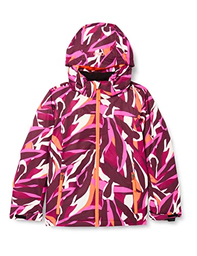 CMP - Kinder-Skijacke aus Twill mit abnehmbarer Kapuze, Sangria-Flamingo Fluo, 176 CMP - Kinder-Skijacke aus Twill mit abnehmbarer Kapuze, Sangria-Flamingo Fluo, 176 von CMP