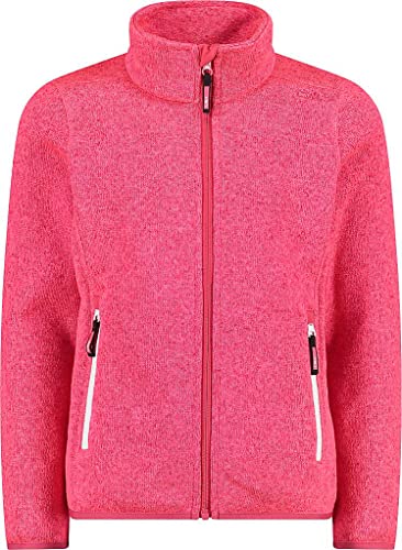 CMP - Knit-Tech-Jacke für Kinder, Glanz-Erdbeere, 98 von CMP