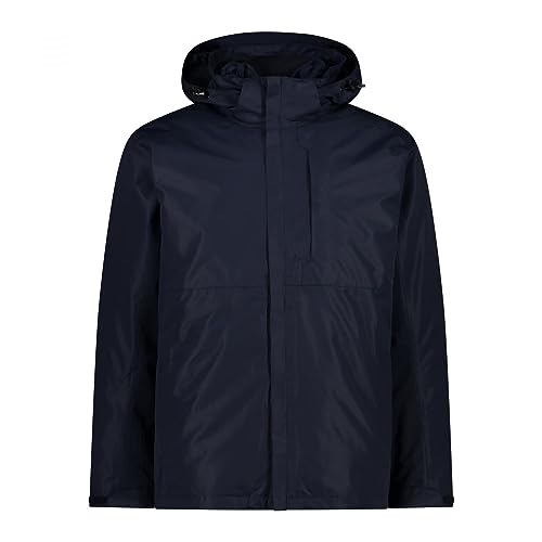 CMP, JACKET ZIP HOOD DETACHABLE INN.JACKET, 33Z1577D, Dark Blue, 52, Man von CMP