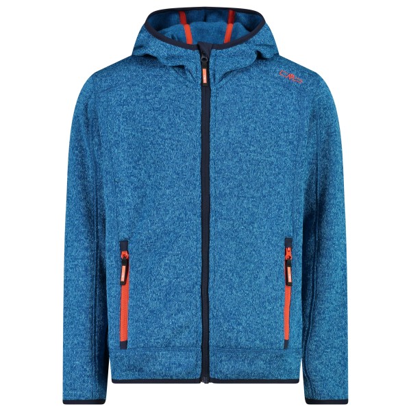 CMP - Boy's Jacket Fix Hood Jacquard Knitted - Fleecejacke Gr 176 blau CMP - Boy's Jacket Fix Hood Jacquard Knitted - Fleecejacke Gr 176 blau von CMP